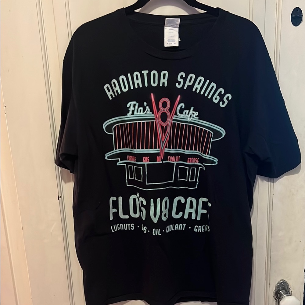Disney Cars Land Radiator Springs Flo’s V8 Cafe Shirt